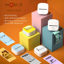 Load image into Gallery viewer, mobi.D (mobile digital) PH Series Mini Wireless Inkless Printer
