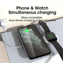 Load image into Gallery viewer, mobi.D (mobile digital) OZ Series 2 in 1 Wireless Charger Dock For Apple Watch and iPhone
