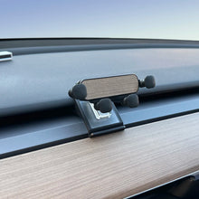 Load image into Gallery viewer, Tesla Model Y 2021-2024 Car Cell Phone Holder Wooden Gravity Mount Bracket
