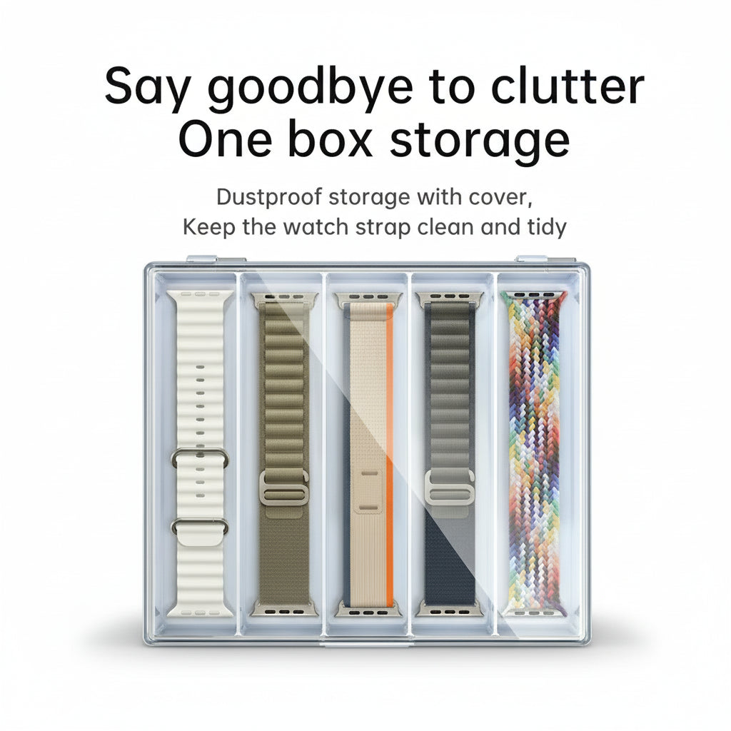 Luxury Apple Watch box holder with elegant design