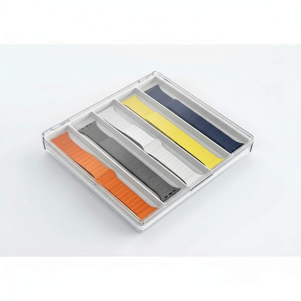 Apple Watch holder case with soft protective lining