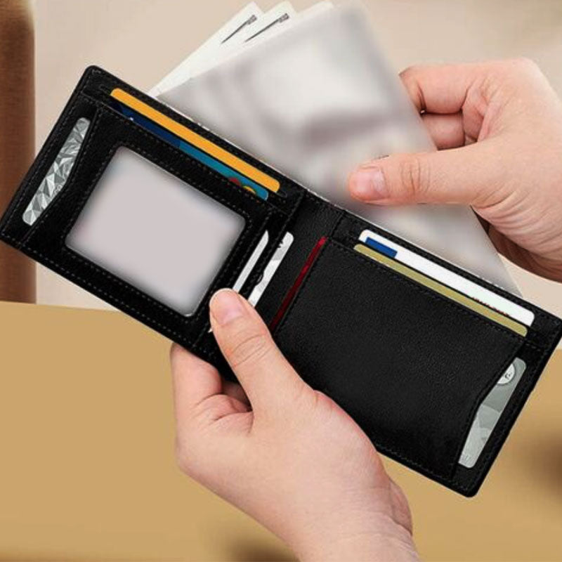 mobi.D (mobile digital) Smart AirTag Classic Leather Wallet