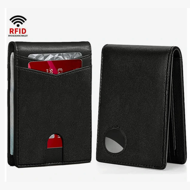 mobi.D (mobile digital) Smart AirTag Classic Leather Wallet
