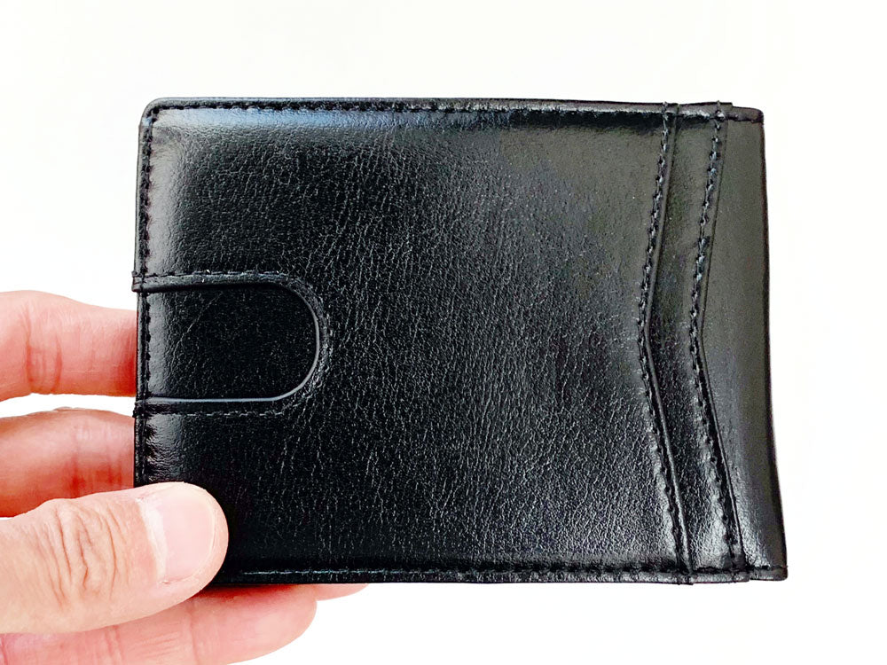 mobi.D (mobile digital) Smart AirTag Classic Leather Wallet