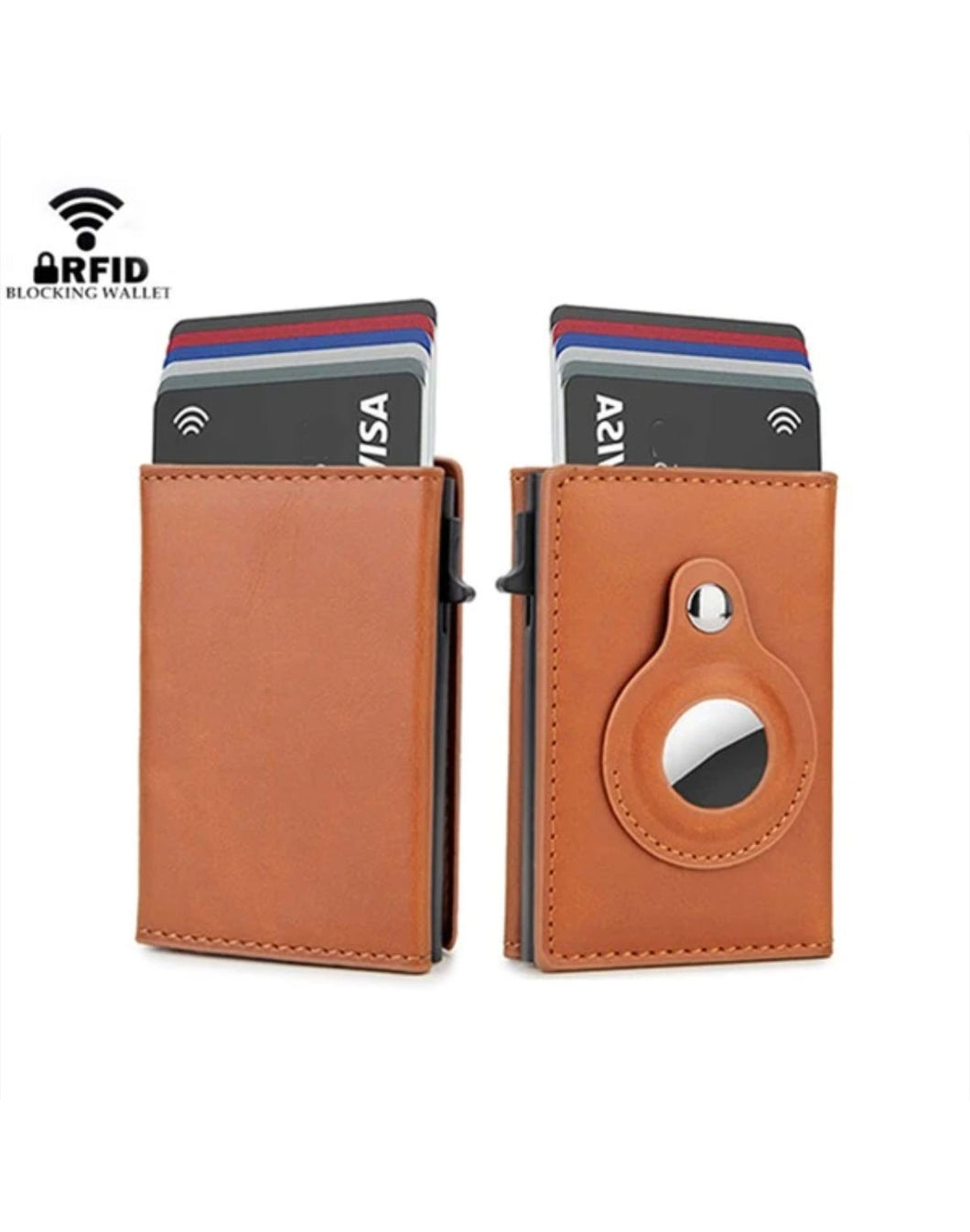 mobi.D (mobile digital) Smart AirTag Minimalist Wallet