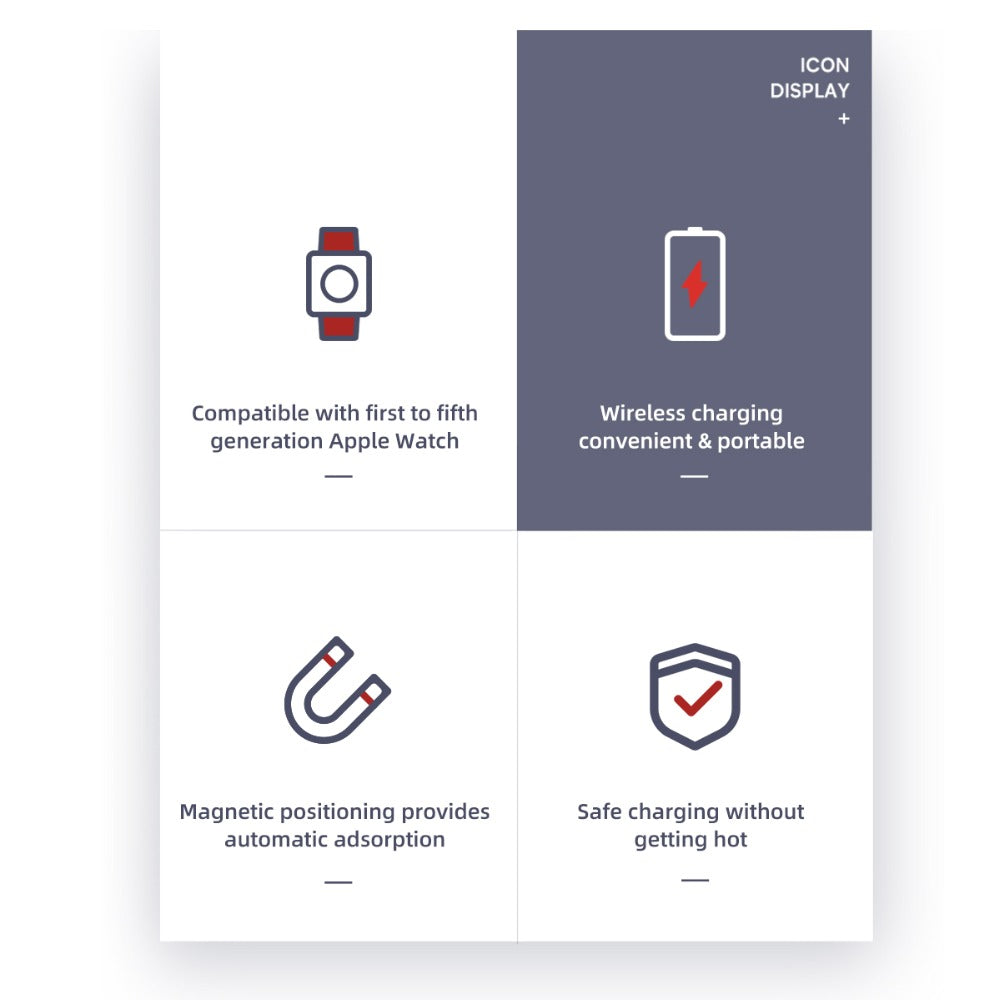 mobi.D (mobile digital) RS Series Apple Watch Charger Keyring