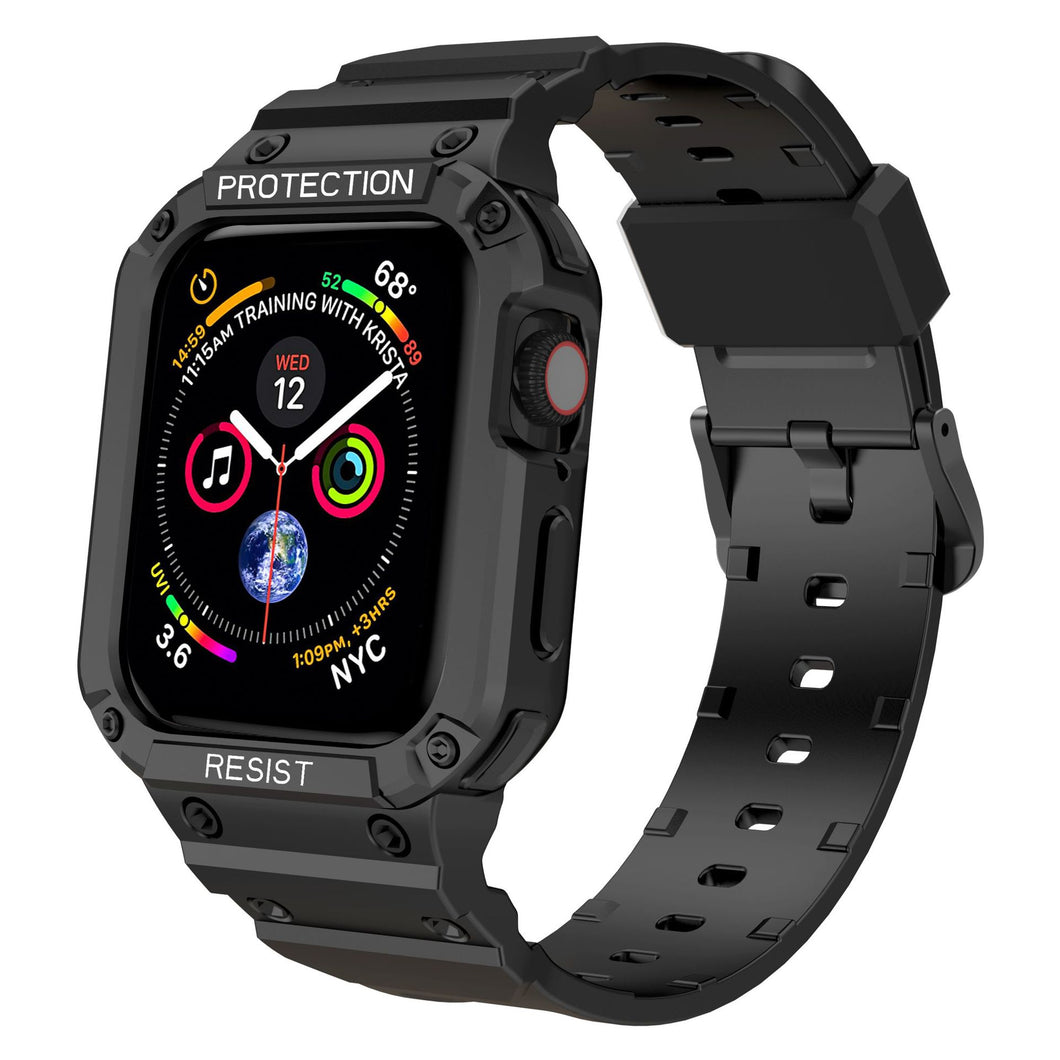 mobile digital) Apple Watch Rugged Unibody Case and Watchband