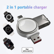 Load image into Gallery viewer, mobi.D (mobile digital) TM Series Apple Watch 2-in-1 Charger
