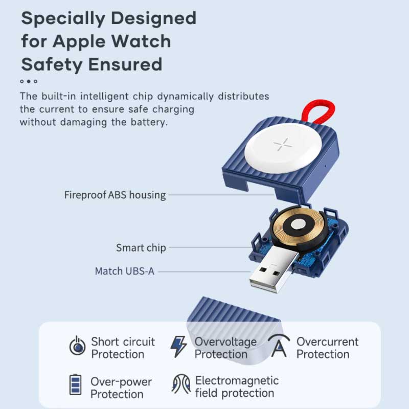 mobi.D (mobile digital) RS Series Apple Watch Charger Keyring