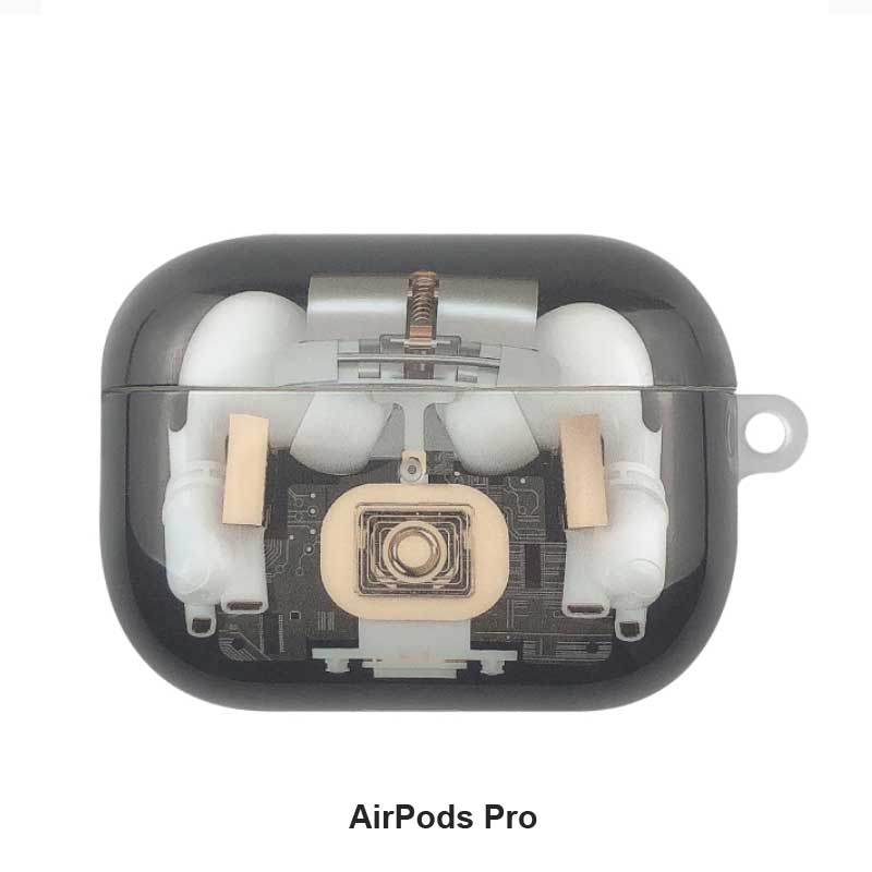 mobi.D (mobile digital) Graphite AirPods Soft Case