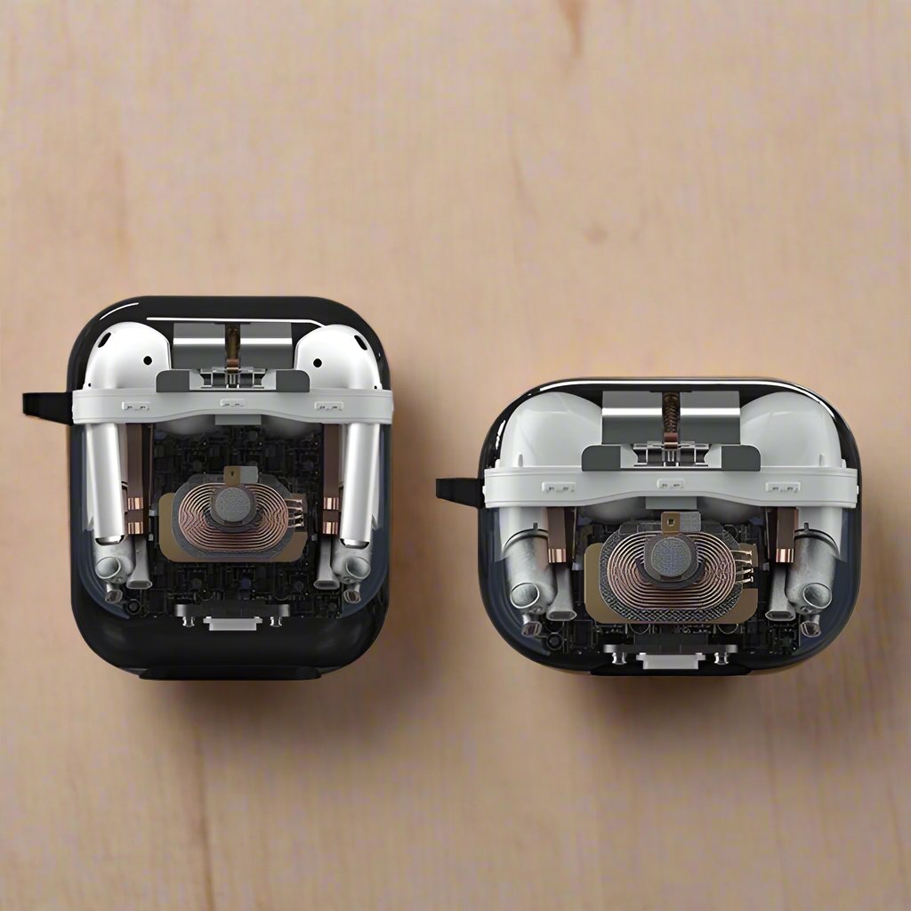 mobi.D (mobile digital) Graphite AirPods Soft Case