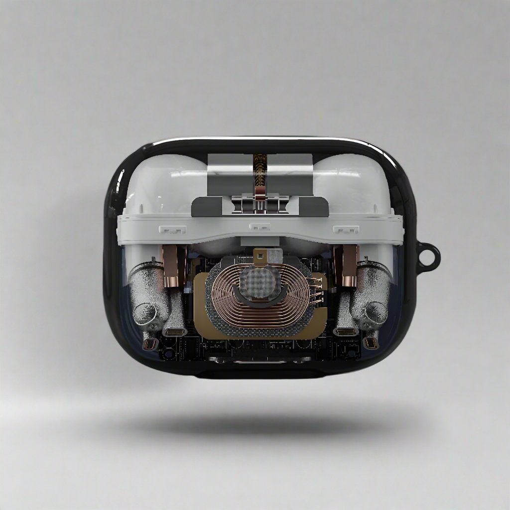 mobi.D (mobile digital) Graphite AirPods Soft Case