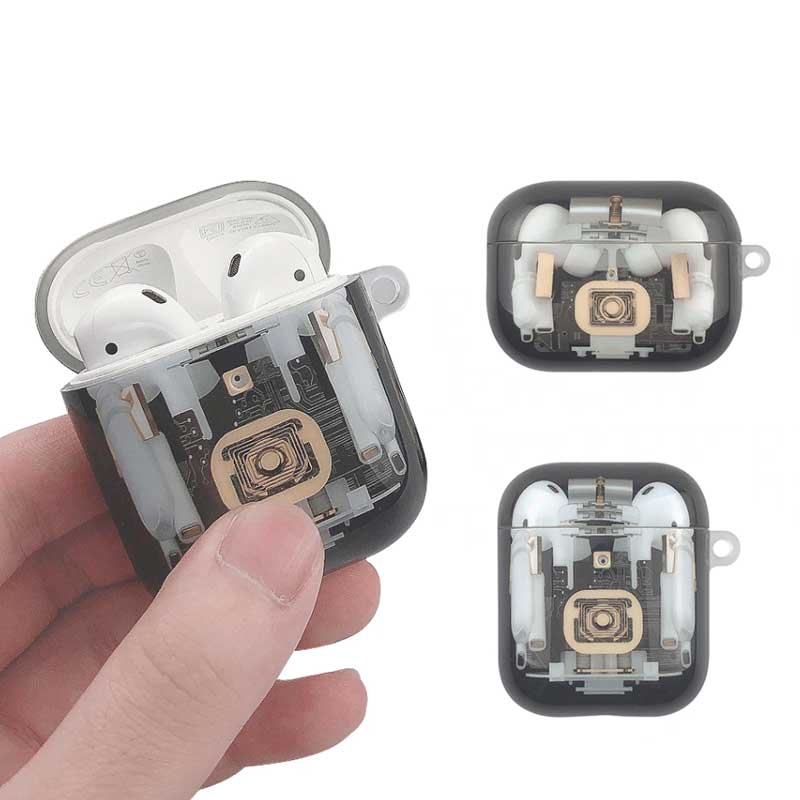 mobi.D (mobile digital) Graphite AirPods Soft Case