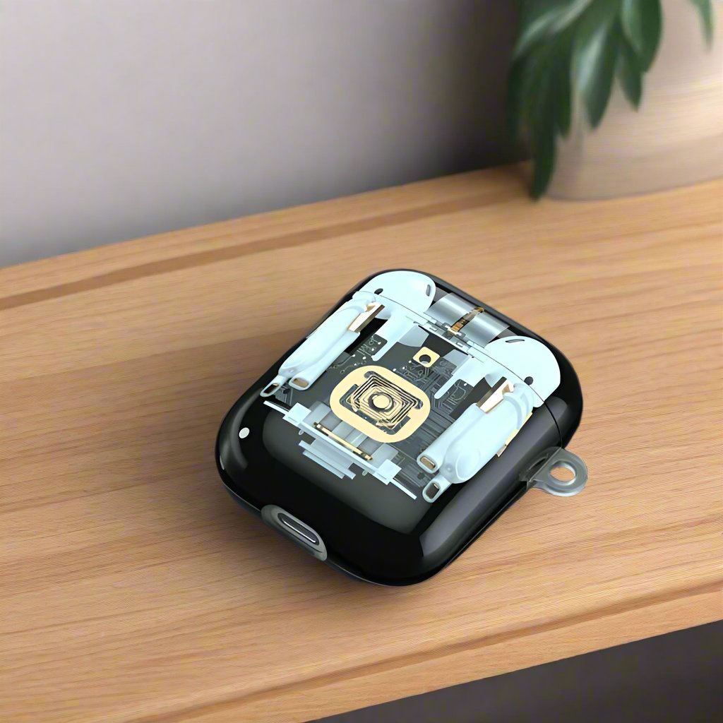 mobi.D (mobile digital) Graphite AirPods Soft Case