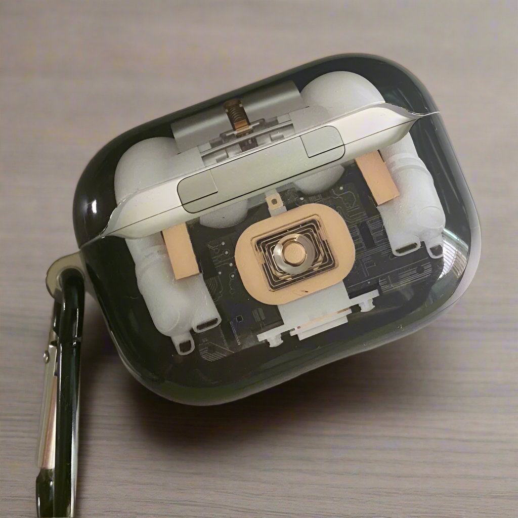 mobi.D (mobile digital) Graphite AirPods Soft Case