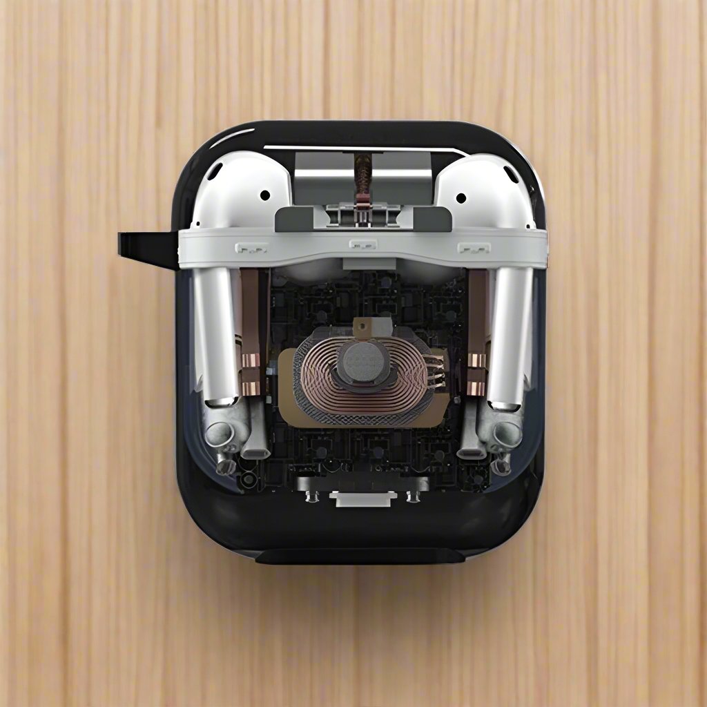 mobi.D (mobile digital) Graphite AirPods Soft Case