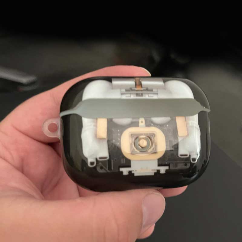 mobi.D (mobile digital) Graphite AirPods Soft Case