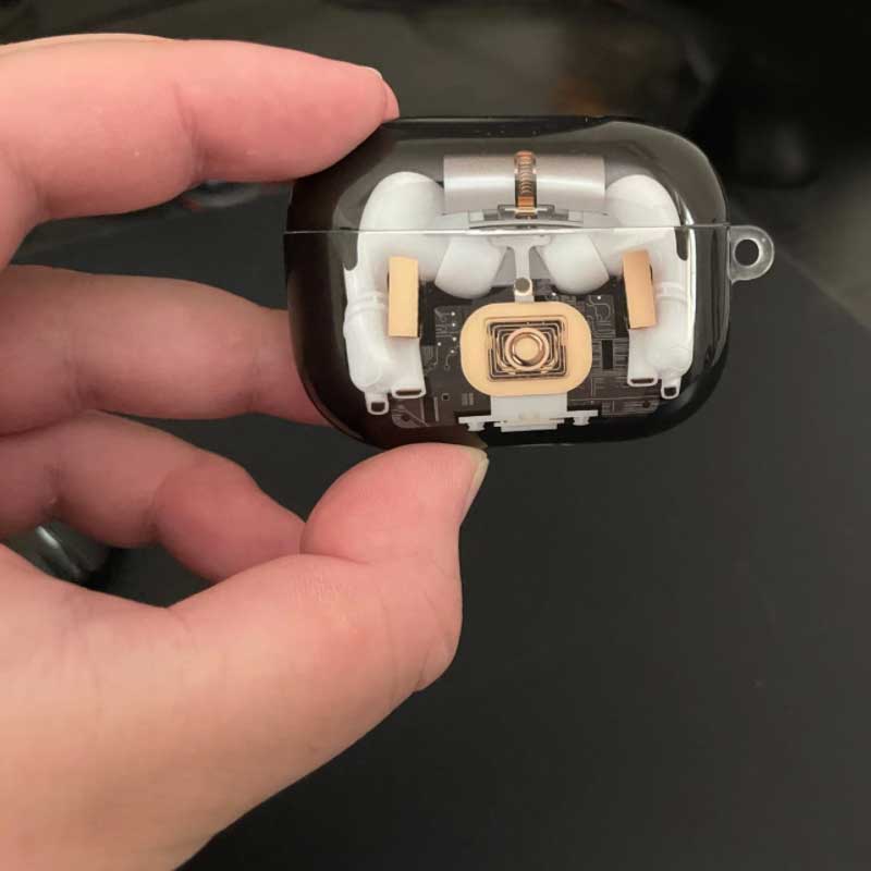 mobi.D (mobile digital) Graphite AirPods Soft Case