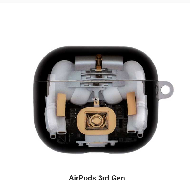 mobi.D (mobile digital) Graphite AirPods Soft Case