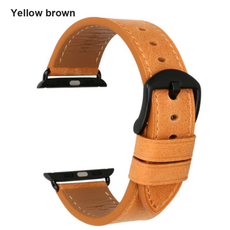 mobi.D (mobile digital) MK Series Genuine Leather Apple Watch Band