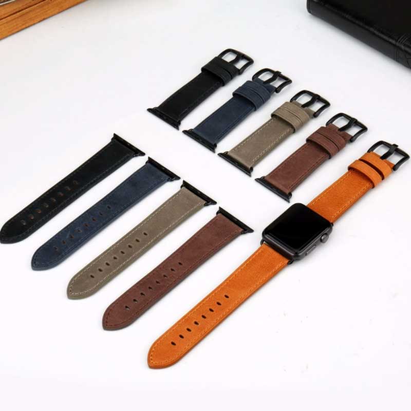 mobi.D (mobile digital) MK Series Genuine Leather Apple Watch Band