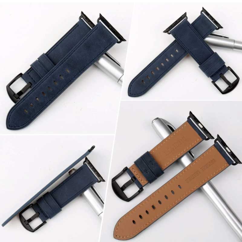 mobi.D (mobile digital) MK Series Genuine Leather Apple Watch Band