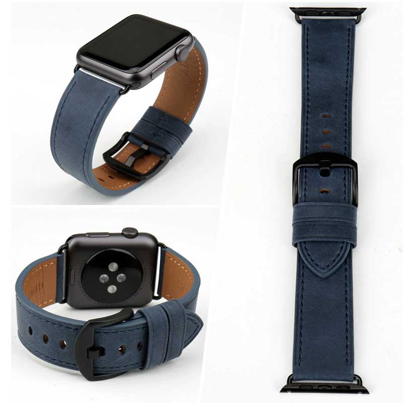 mobi.D (mobile digital) MK Series Genuine Leather Apple Watch Band