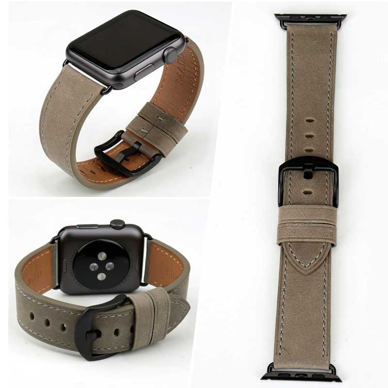 mobi.D (mobile digital) MK Series Genuine Leather Apple Watch Band