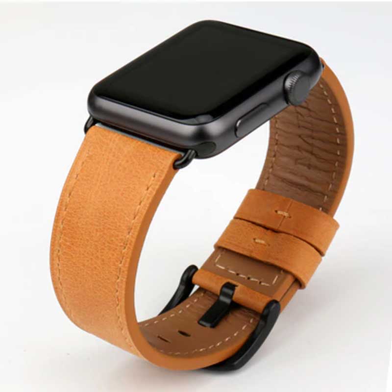 mobi.D (mobile digital) MK Series Genuine Leather Apple Watch Band