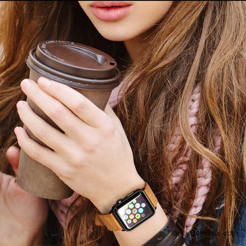 mobi.D (mobile digital) MK Series Genuine Leather Apple Watch Band